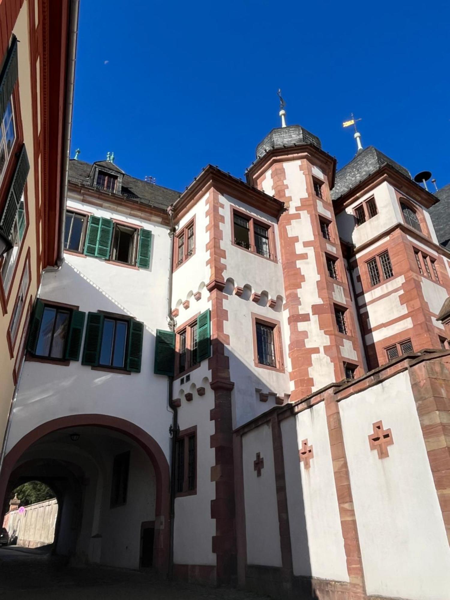 Ferienwohnung Burgenblilck Weinheim Ngoại thất bức ảnh